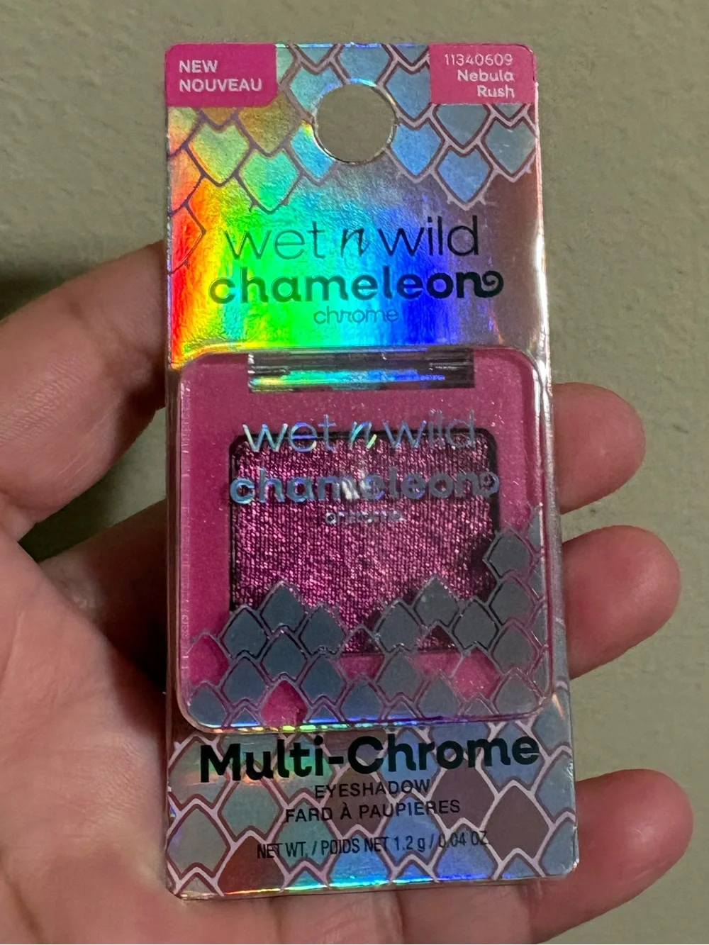 wet nwild Chameleon Chrome Multi-Chrome Eyeshadow Nebula Rush New Factory Sealed